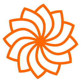 flor naranja